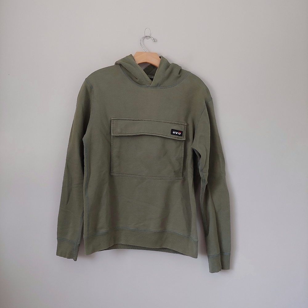 OVO Hoodie Sweatshirt Olive Green Size Small